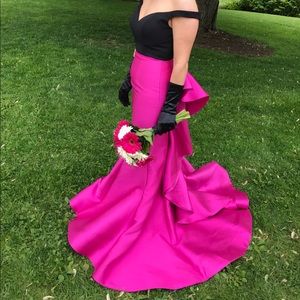 2 Piece Sherri Hill Prom Gown